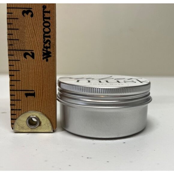 Zodax Apothecary Guild Amber Musk Tin Candle 2.9oz NEW / 24 hour burn time - Picture 5 of 6